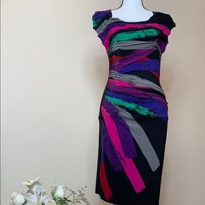 Multi Color Stretchy Dress